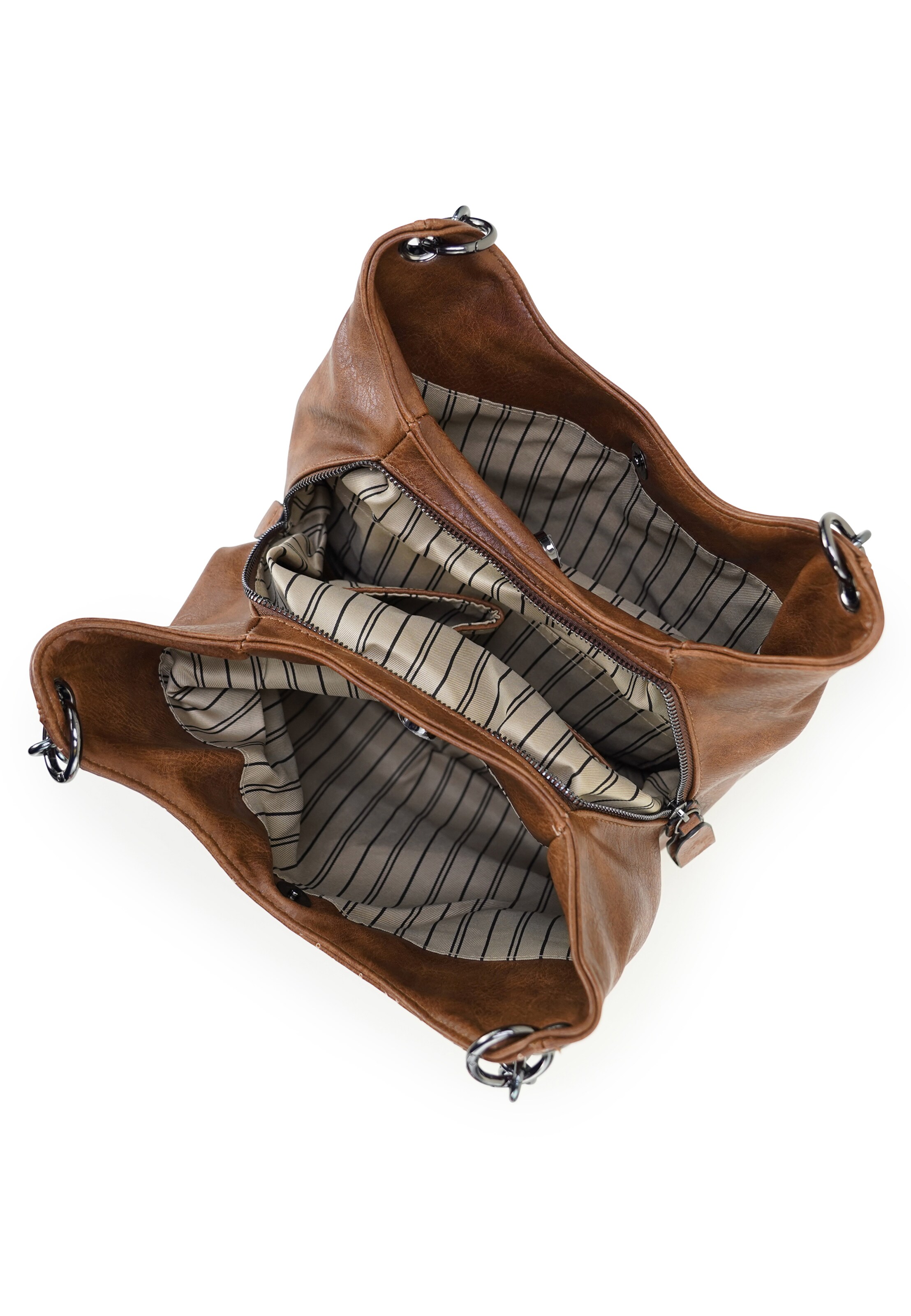 HARPA Schultertasche in Braun