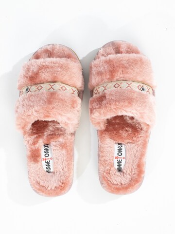 Zoccoletto 'London' di Minnetonka in rosa