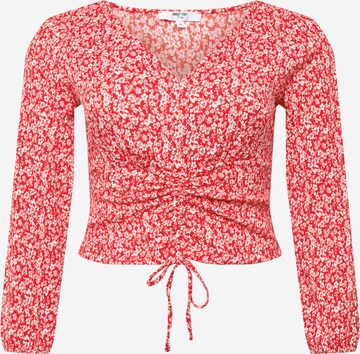 ABOUT YOU Curvy Shirt 'Danai' in Rood: voorkant