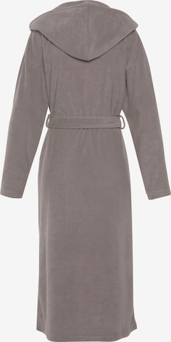 VIVANCE Long Bathrobe 'Dreams' in Grey