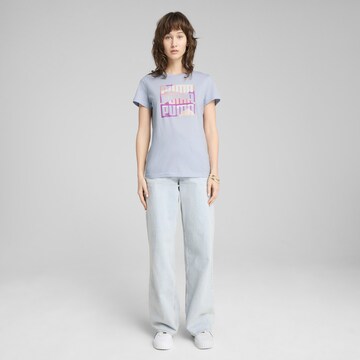 PUMA Shirt 'Graphics' in Blauw