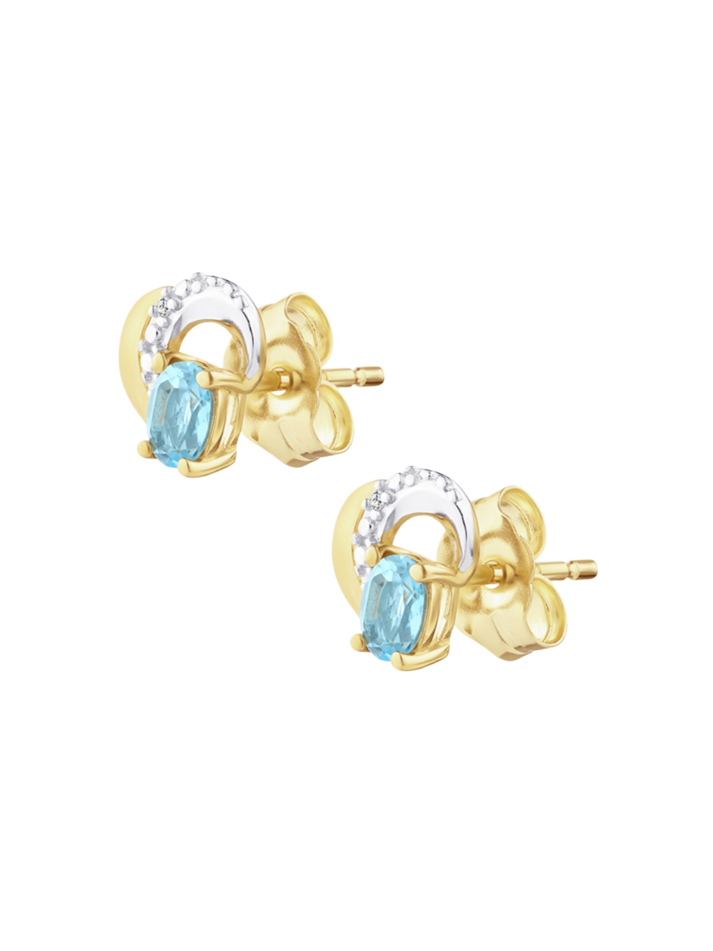 Boucles d'oreilles DIAMANT LETERNEL en or