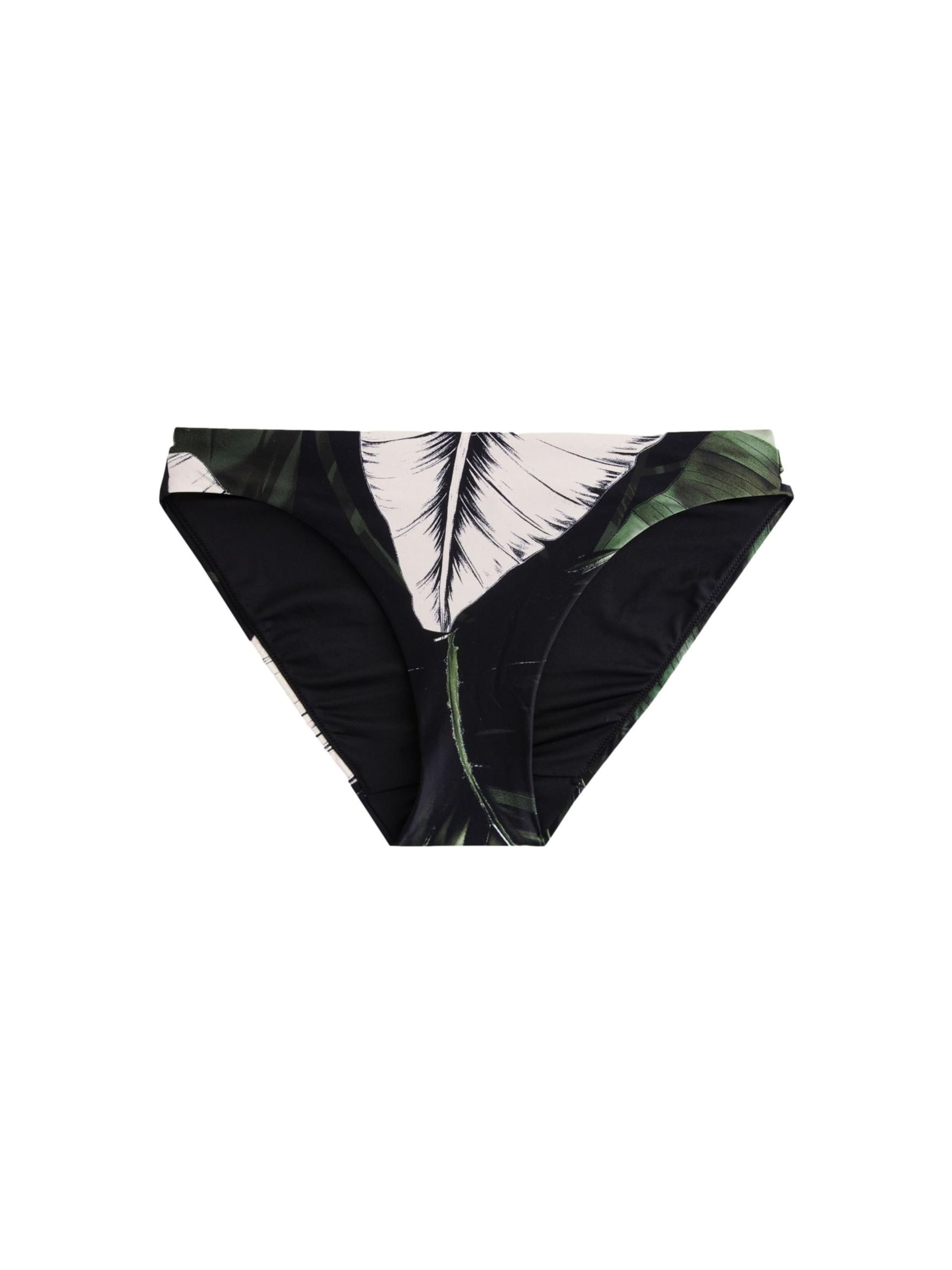 Next Bikini Bottoms in Ecru / Dark green / Black, Item view