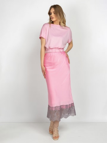 JIORO Top in Roze