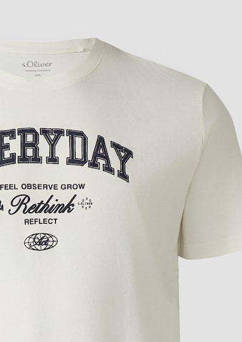 s.Oliver Shirt in Beige