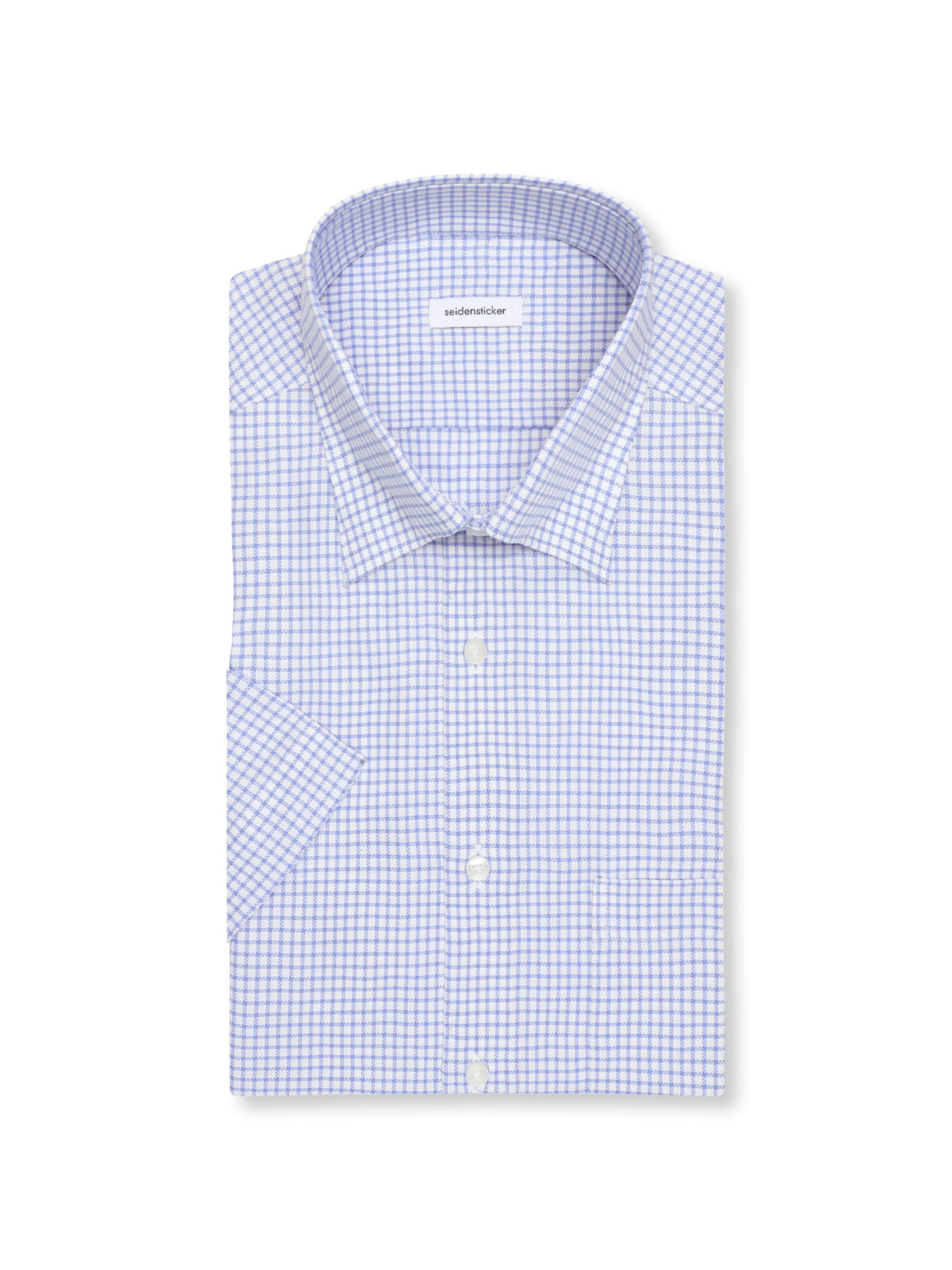 SEIDENSTICKER Regular Fit Businesshemd in Blau