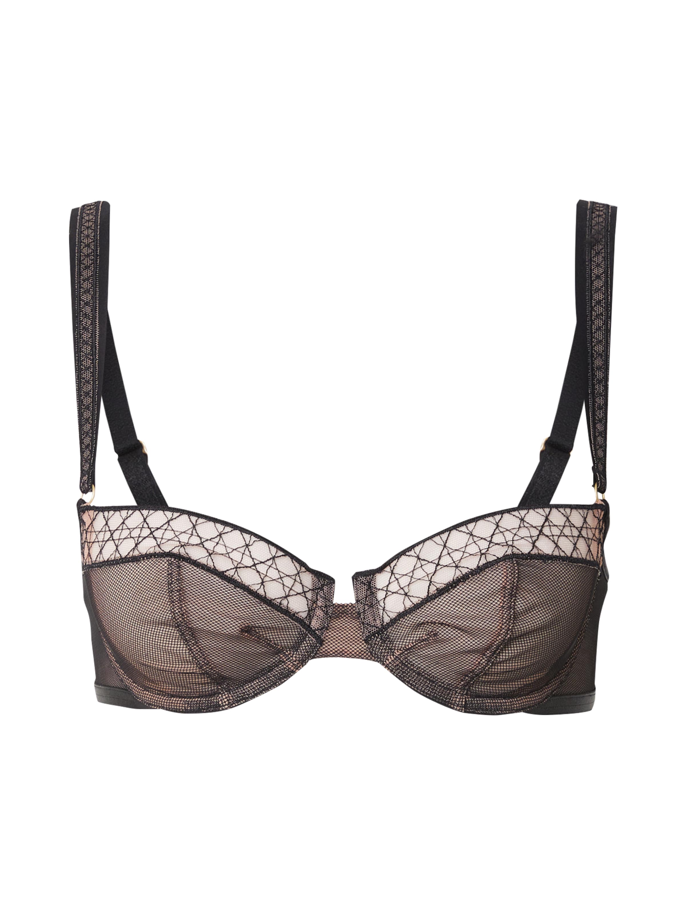 Balconcino Reggiseno &#x27;Palina Cosmic Heartbeat&#x27; di TRIUMPH in nero: frontale