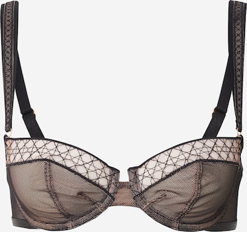 Balconnet Soutien-gorge 'Palina Cosmic Heartbeat' TRIUMPH en noir : devant