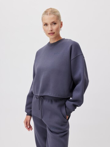 LeGer by Lena Gercke - Sudadera 'Rosa' en azul: frente