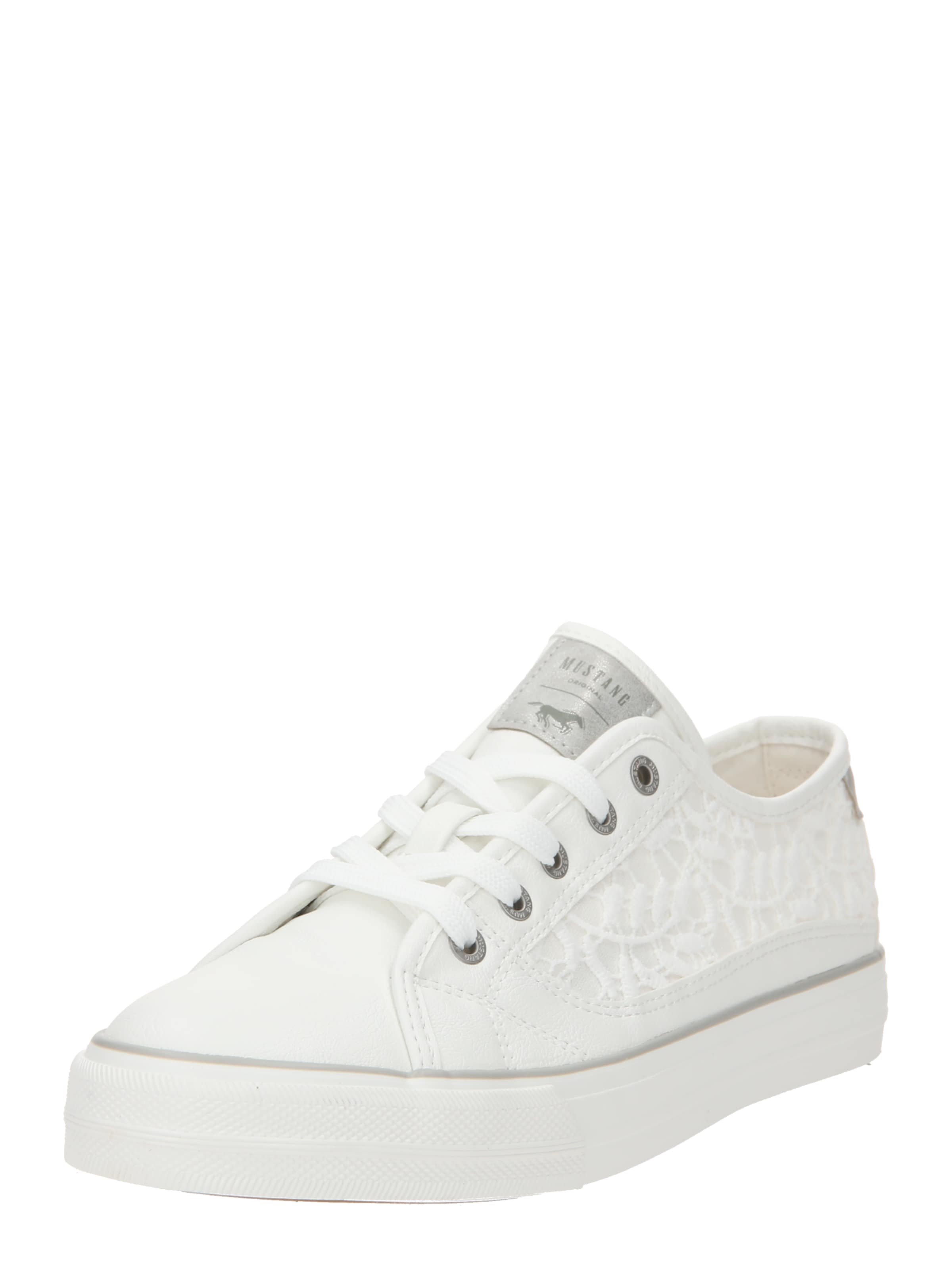 Sneaker bassa di MUSTANG in bianco: frontale