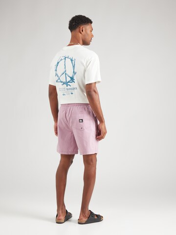 QUIKSILVER Обычный Спортивные штаны 'TAXERWS' в Лиловый