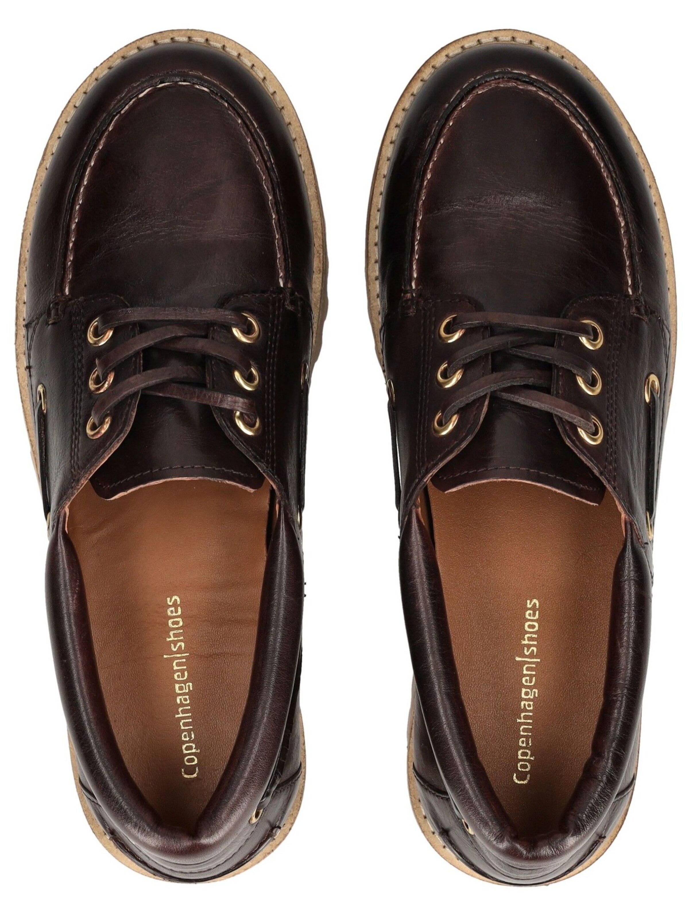 Scarpa stringata di Copenhagen shoes in marrone