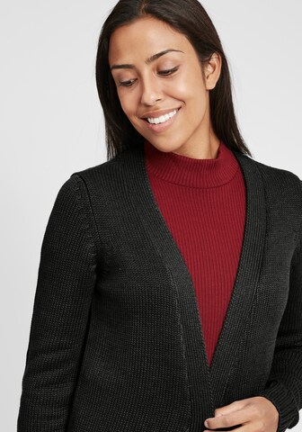 Oxmo Strickjacke 'Paula' in Schwarz
