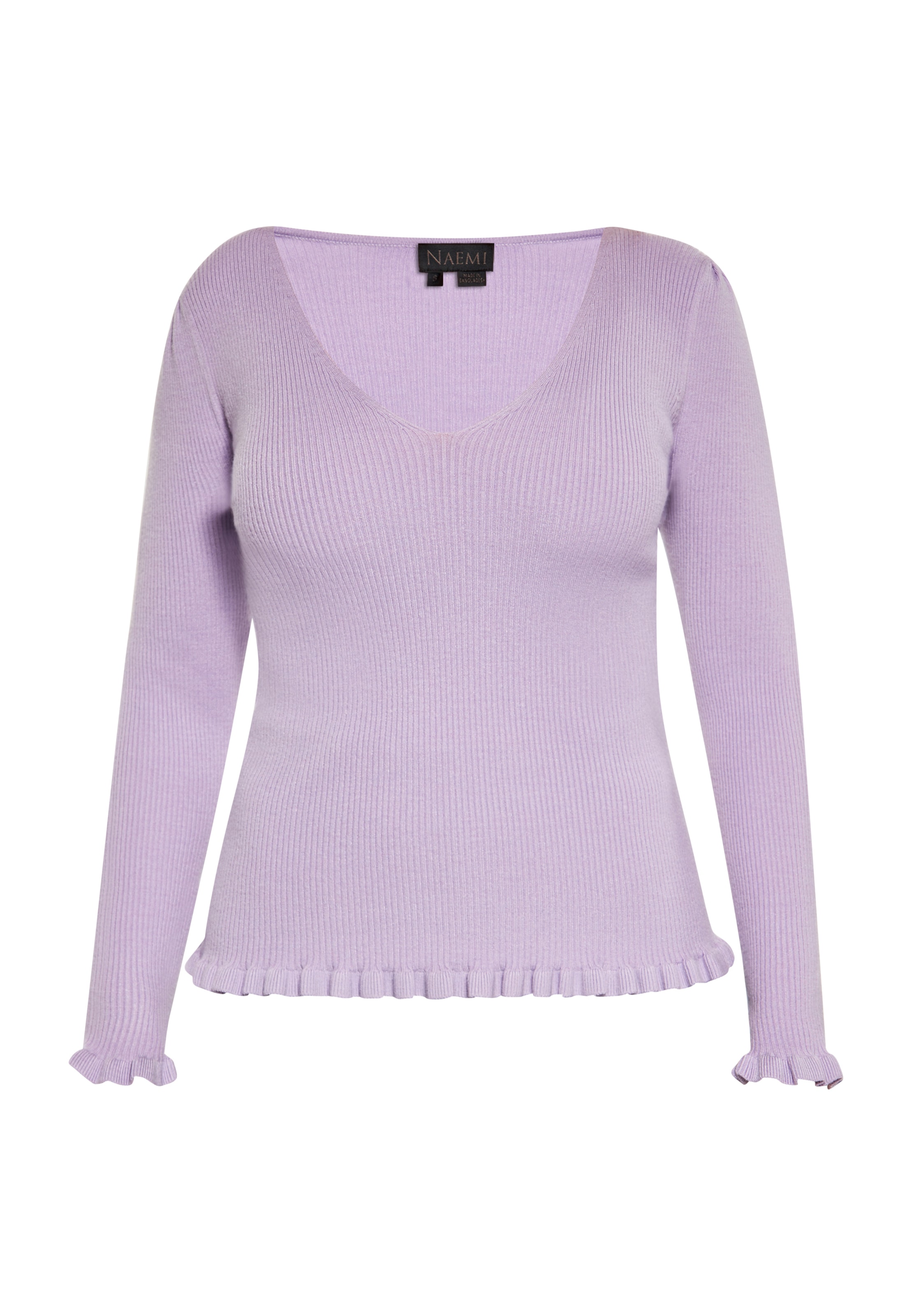 NAEMI - Pullover em roxo: frente