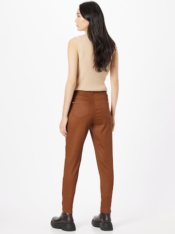 COMMA Slim fit Pants in Brown