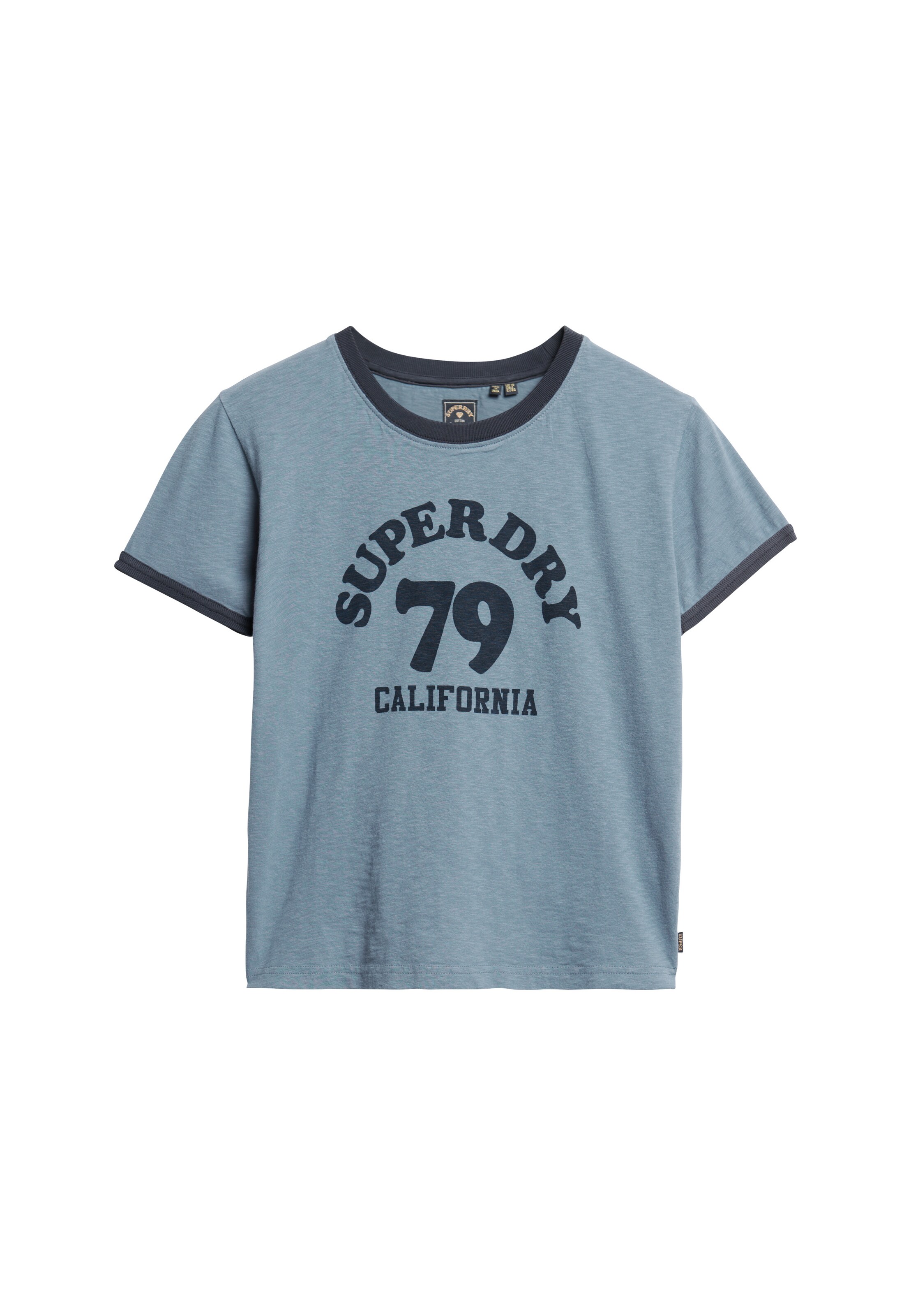 Superdry Shirt in Blauw: voorkant