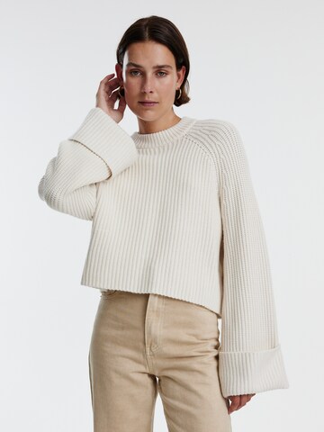 EDITED Pullover 'Brittany' i hvid: forside