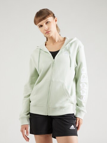 ADIDAS SPORTSWEAR Sports sweatshirt 'Essentials' in Green: front