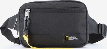 National Geographic Fanny Pack 'Natural' in Black: front