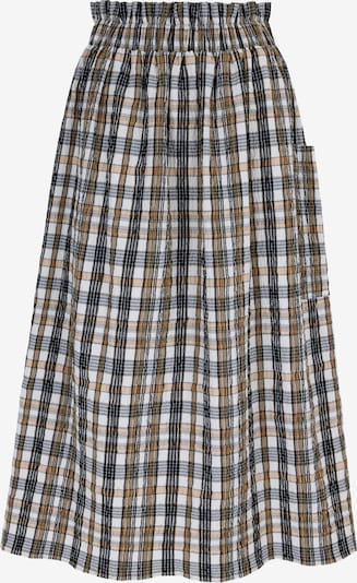 Aligne Skirt 'Eena' in Cream / Brown / Black, Item view