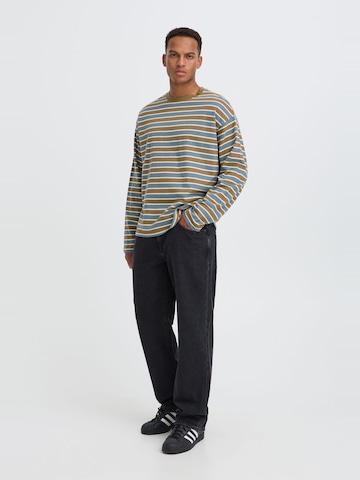 BLEND - Sudadera 'BHKhalid Striped' en azul