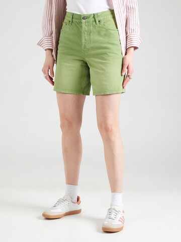 TOPSHOP Обычный Джинсы в Зеленый: спереди