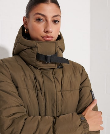 Superdry Winterjas 'Expedition Cocoon' in Groen