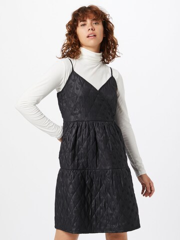 VILA Dress in Black: front