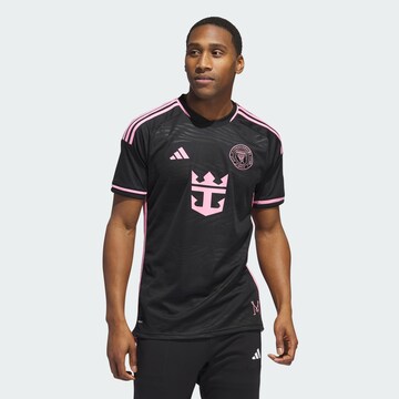 ADIDAS PERFORMANCE Trikot 'Inter Miami CF 23/24 Messi Away Authentic' in Schwarz: Vorderseite