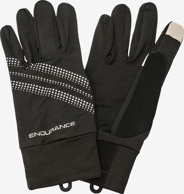 ENDURANCE Fingerhandschuhe 'Sherman' in Schwarz: predná strana