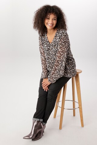 Aniston Bluse in Schwarz