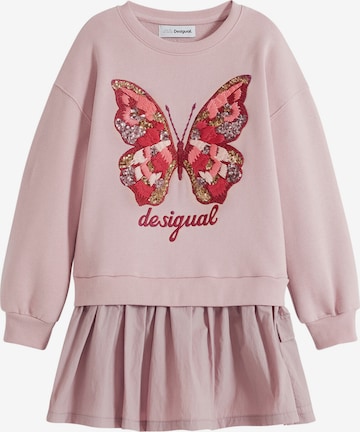 Desigual Mekko värissä vaaleanpunainen: etupuoli