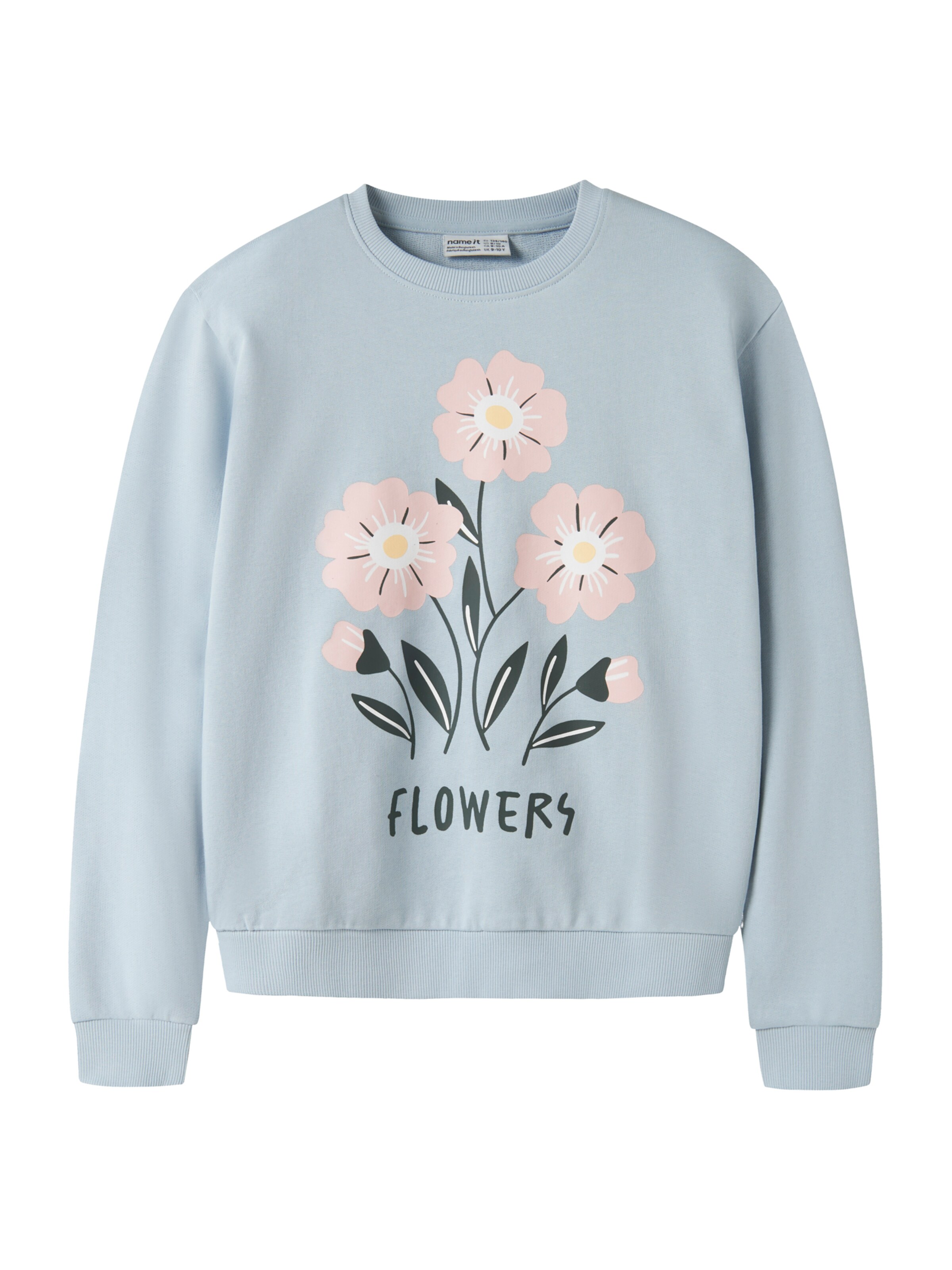 NAME IT Sweatshirt 'NKFVASACHA' in Blau: Vorderseite