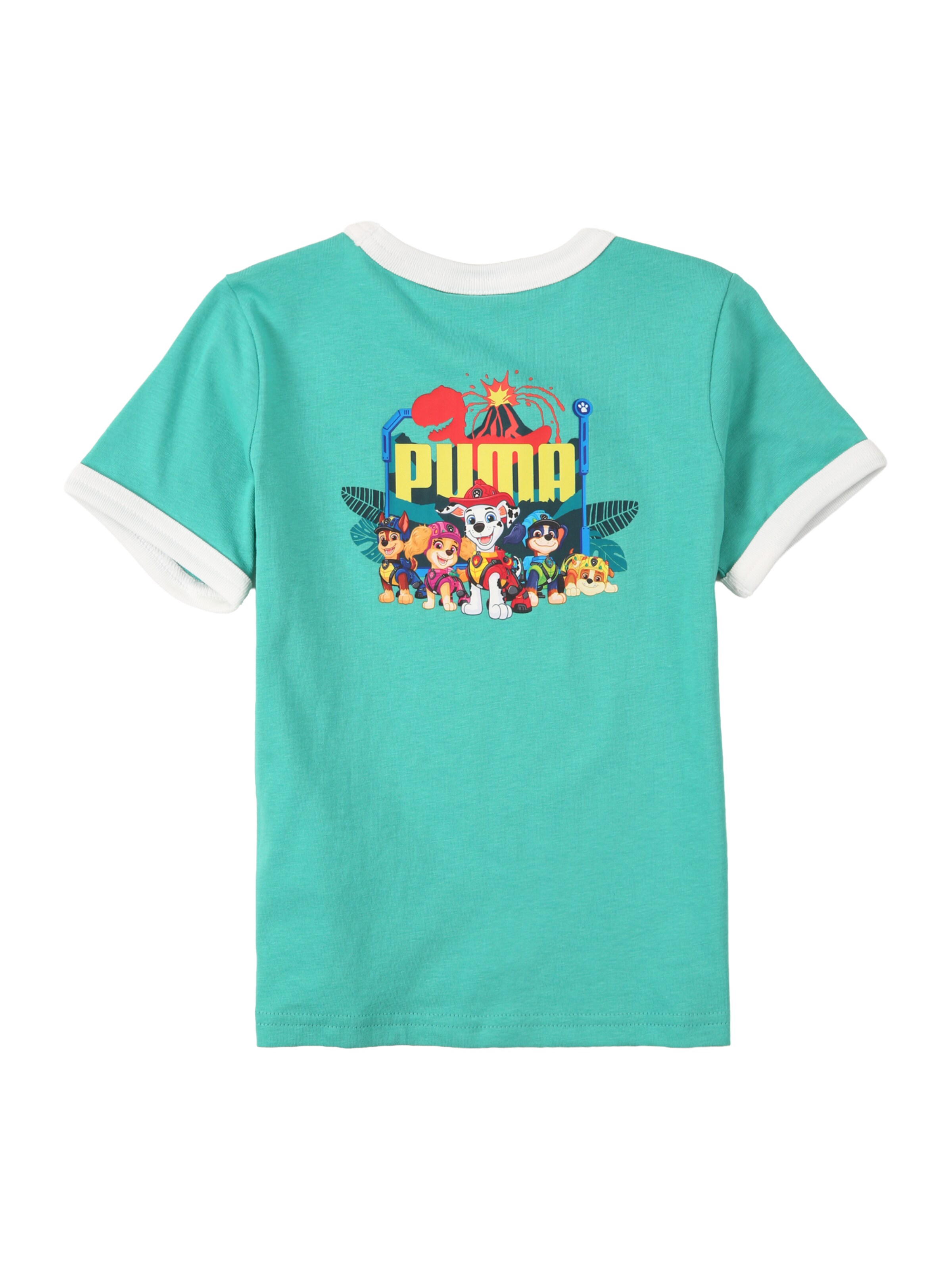 PUMA Majica 'PUMA X PAW PATROL' | zelena barva