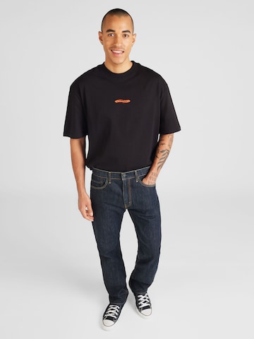 T-Shirt 'Furber' Pegador en noir