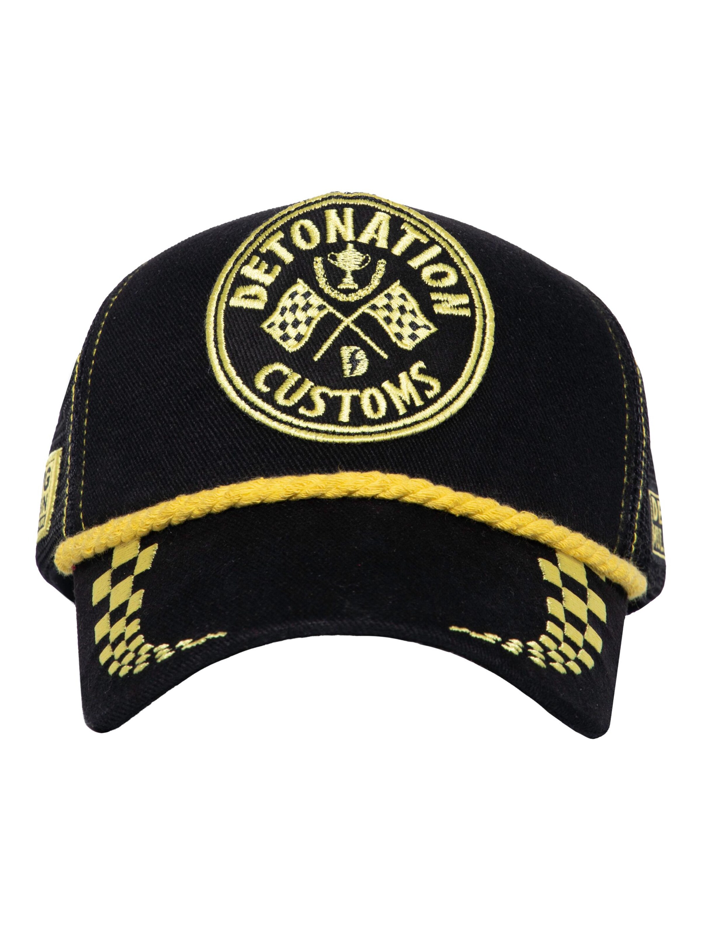 King Kerosin Cap 'Detonation Customs' in Black