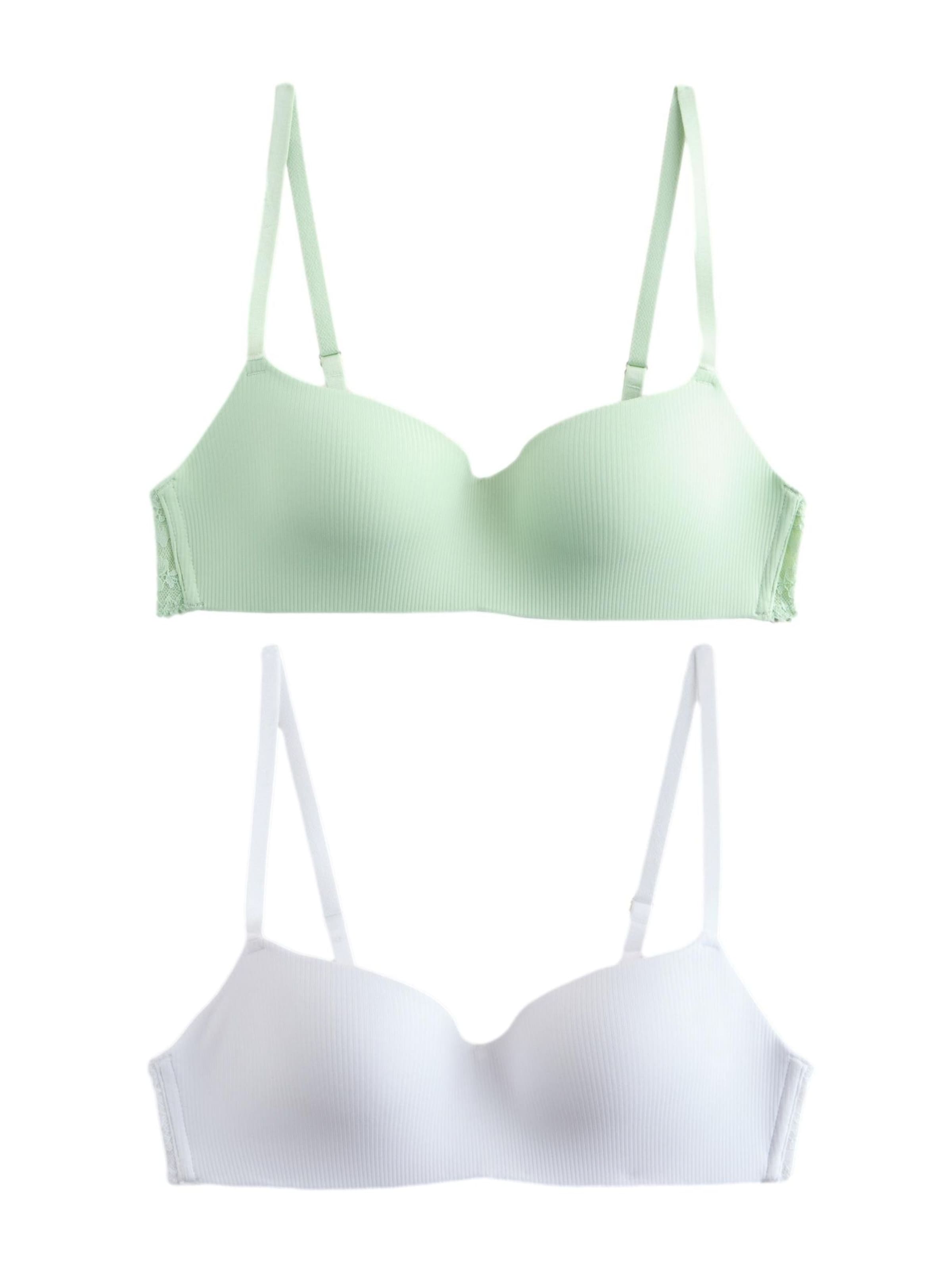 Balconnet Soutien-gorge 'Ultimate Comfort' Next en vert : devant