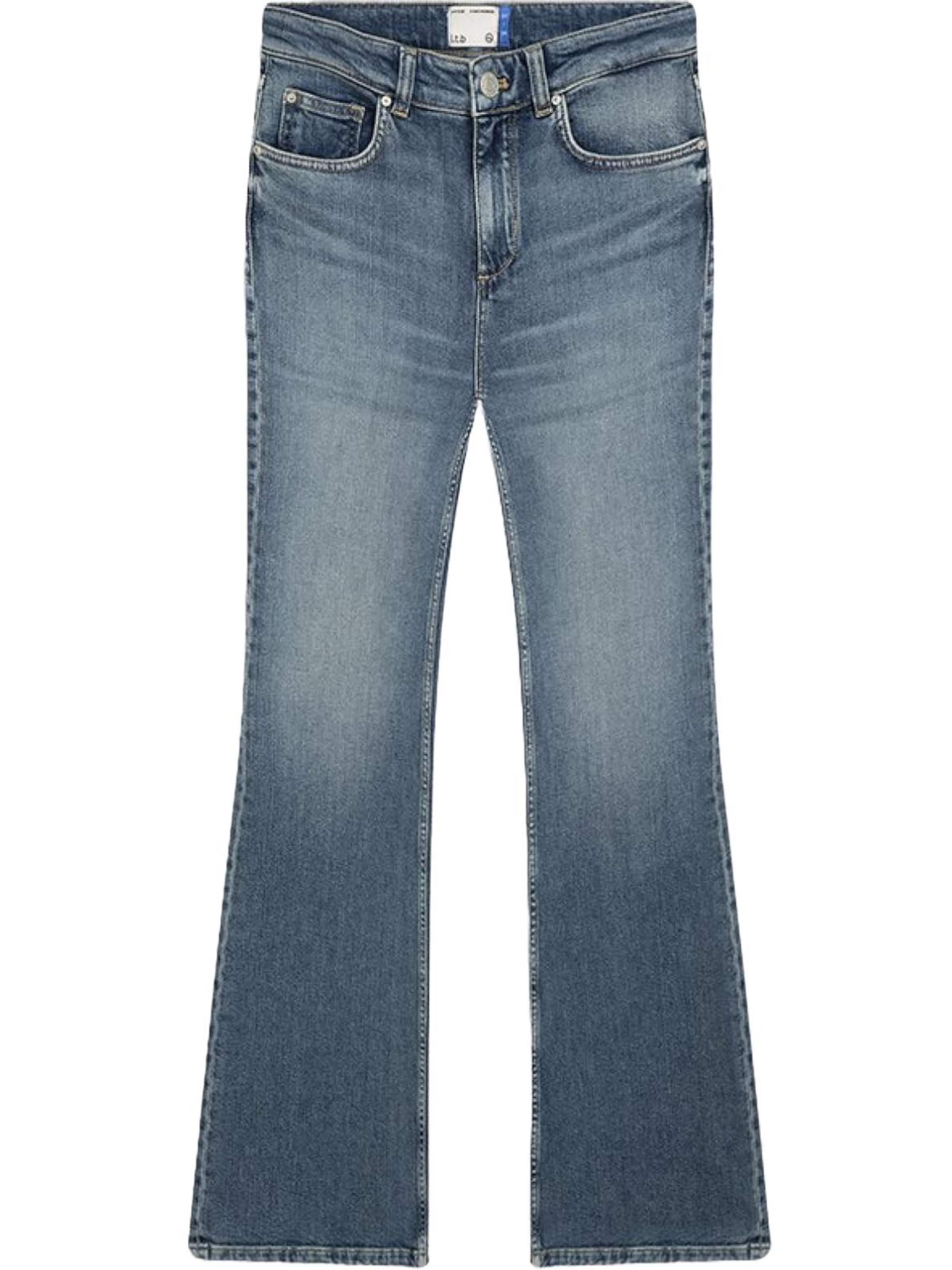 LTB Jeans Bootcut Jeans 'LTB Jeans Tresa High Waist Piece Leg Jeanshose' in Blauw: voorkant