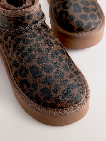 Next Snowboots i brun