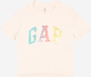 T-Shirt GAP en blanc : devant