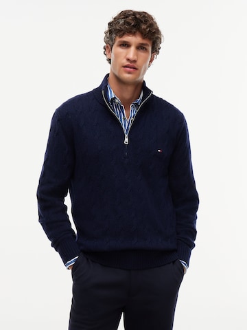 TOMMY HILFIGER Pullover in Blau: Vorderseite