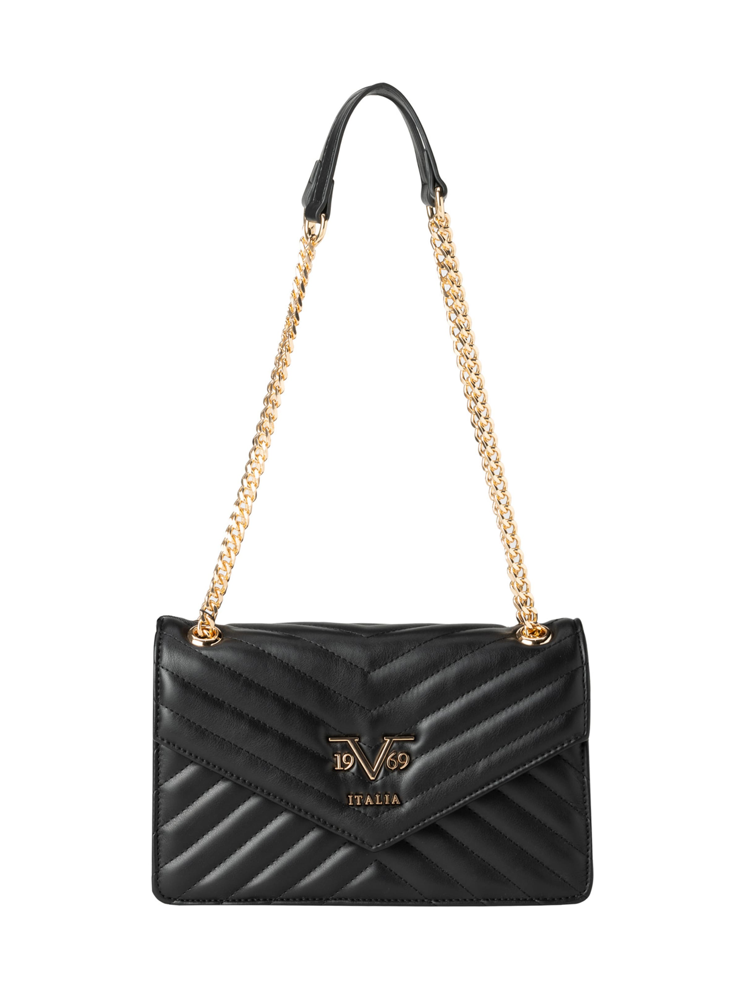 19V69 ITALIA Taška přes rameno 'Blair' – černá: přední strana