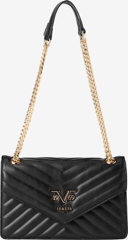 Geantă de umăr 'Blair' de la 19V69 ITALIA pe negru: față