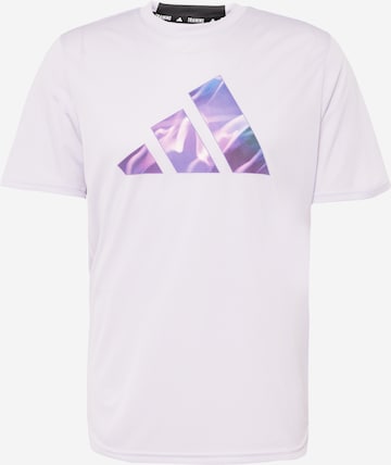 T-Shirt fonctionnel 'Designed For Movement Hiit' ADIDAS PERFORMANCE en violet : devant