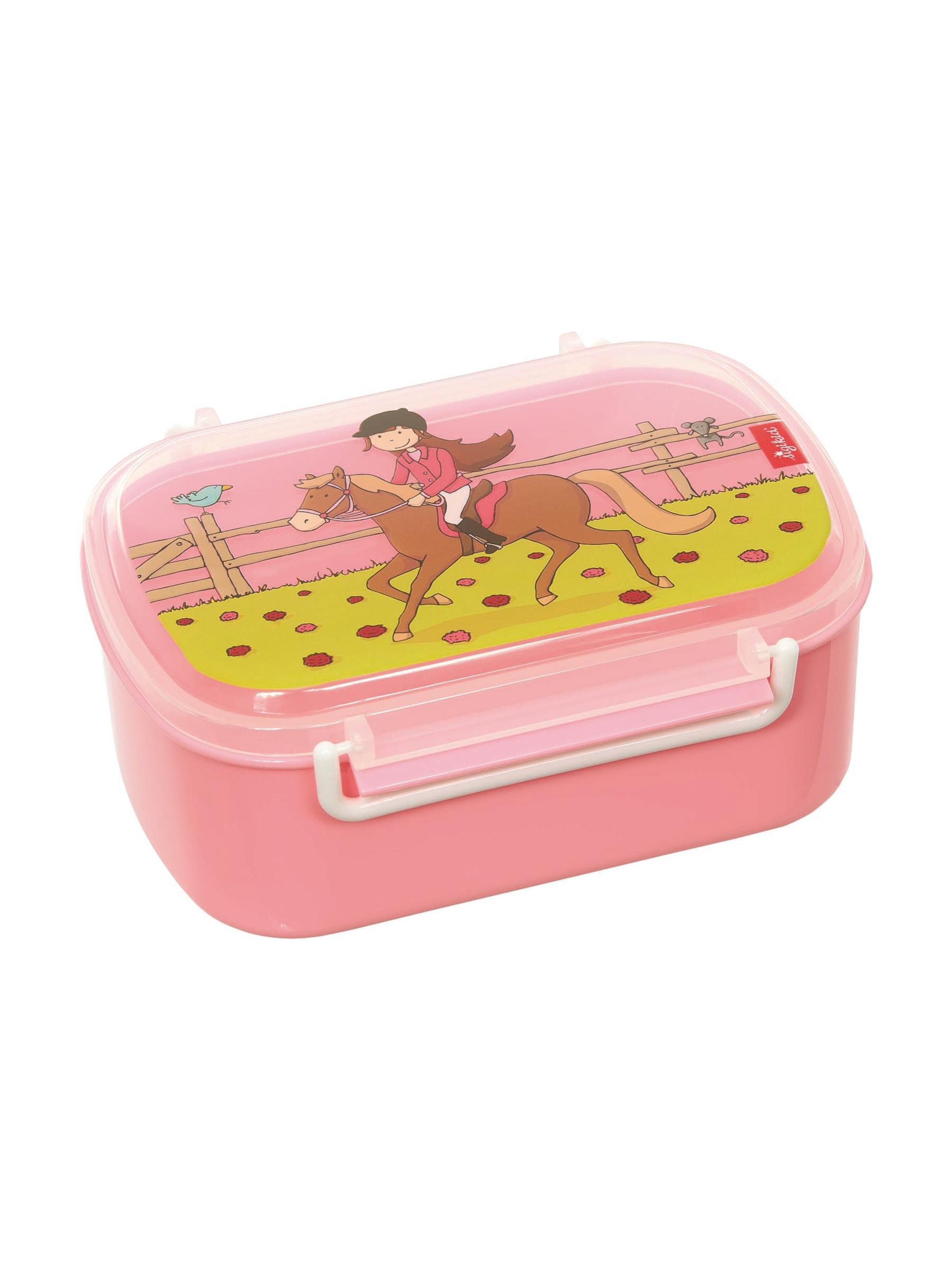SIGIKID Drinking Bottle 'Brotdose Lunchbox mit Rohkostschälchen' in Mixed colors: front