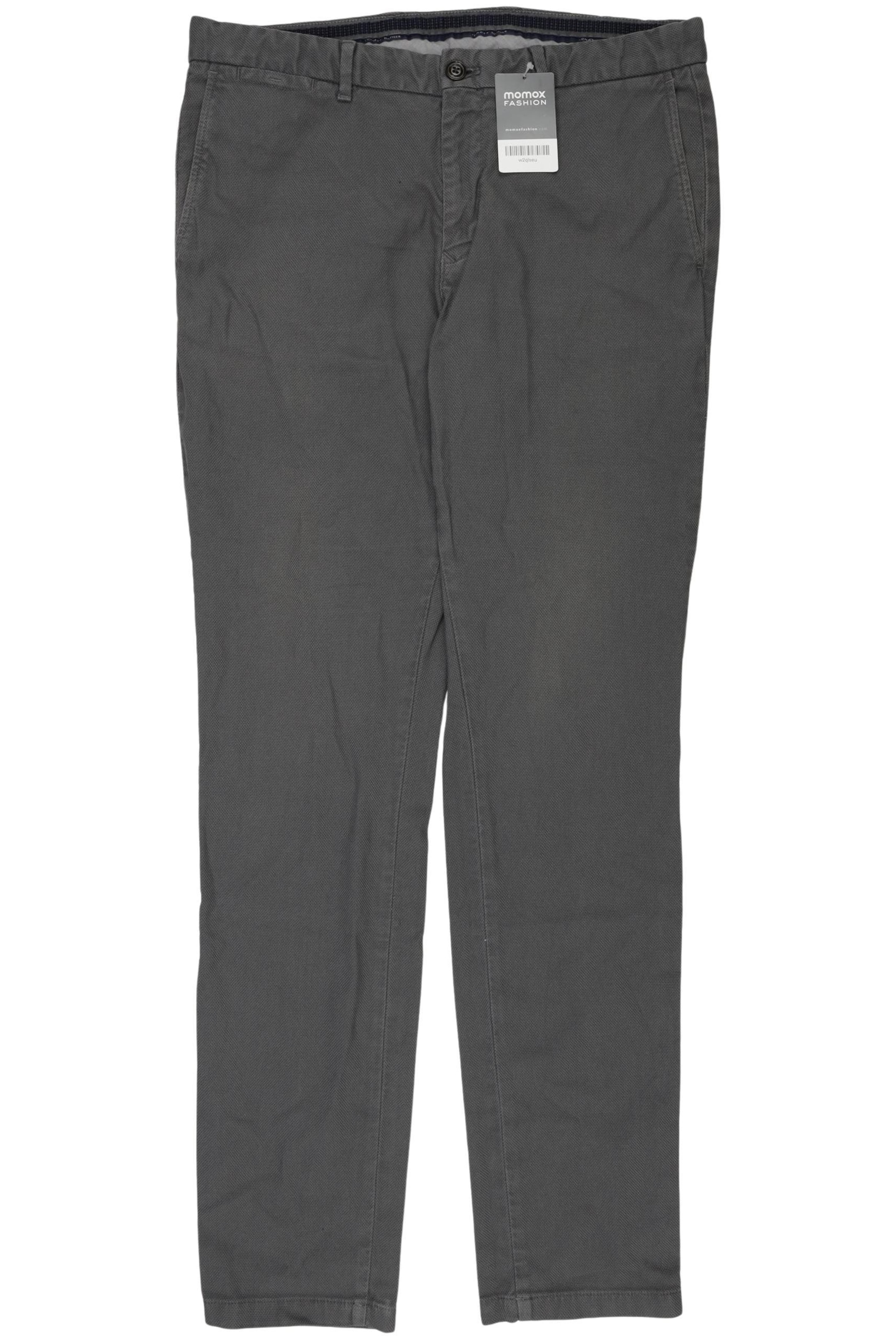 TOMMY HILFIGER Pants in 34 in Grey: front