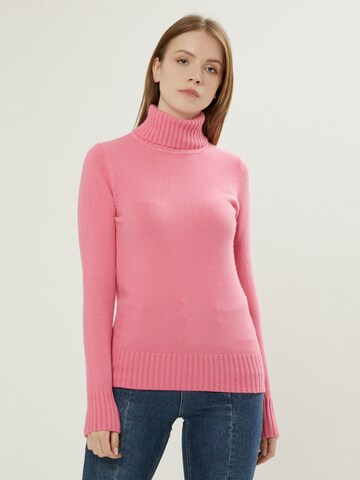 Influencer Pullover in Pink: predná strana