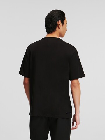 melns Karl Lagerfeld T-Krekls
