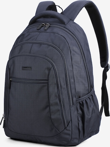 Zaino di Aoking in blu: frontale