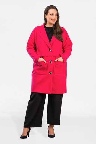 Manteau mi-saison 'MEGAN' Karko en rouge